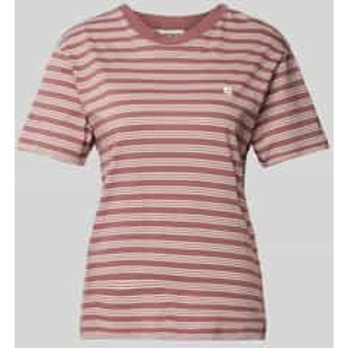 T-shirt met labelstitching, model 'Sydney'