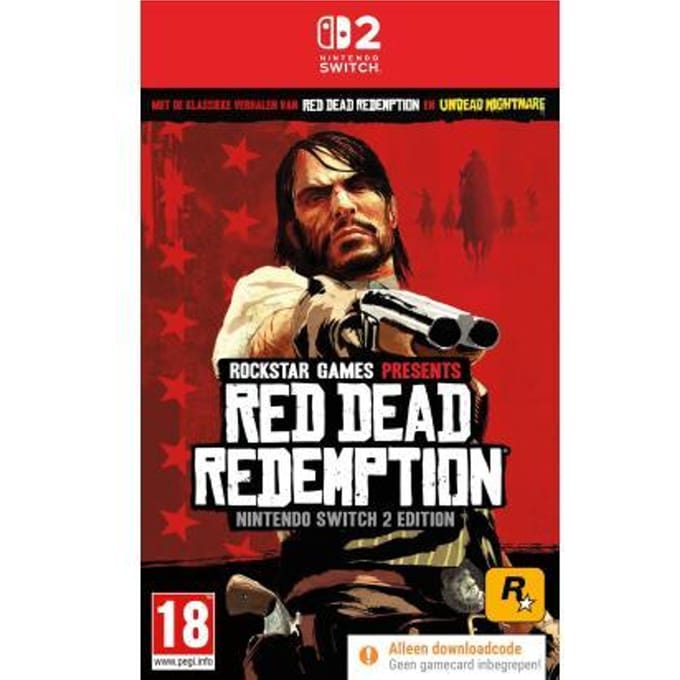 Nintendo Switch 2 Switch 2 Red Dead Redemption ENG Code in Box Games