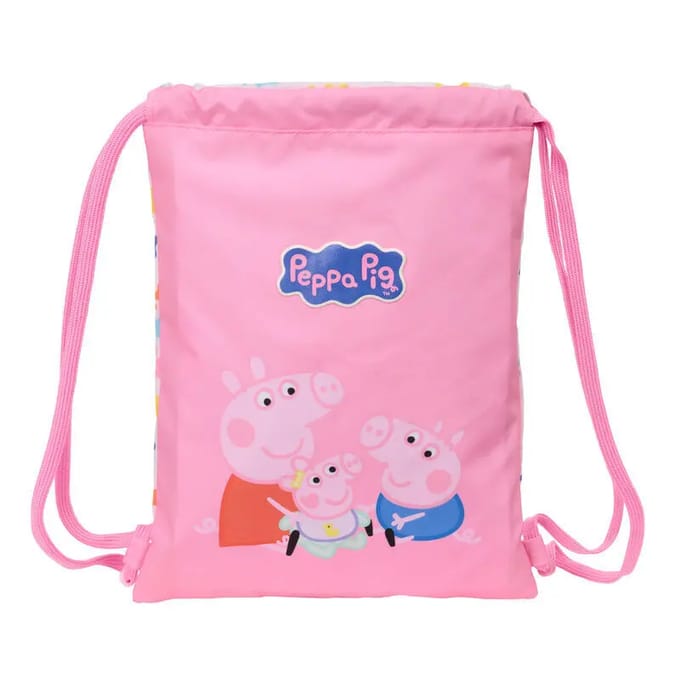 Meisjestas met koord Safta Peppa Pig Babby Pig