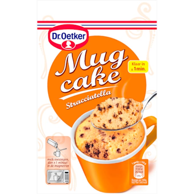Mug cake stracciatella bakmix
