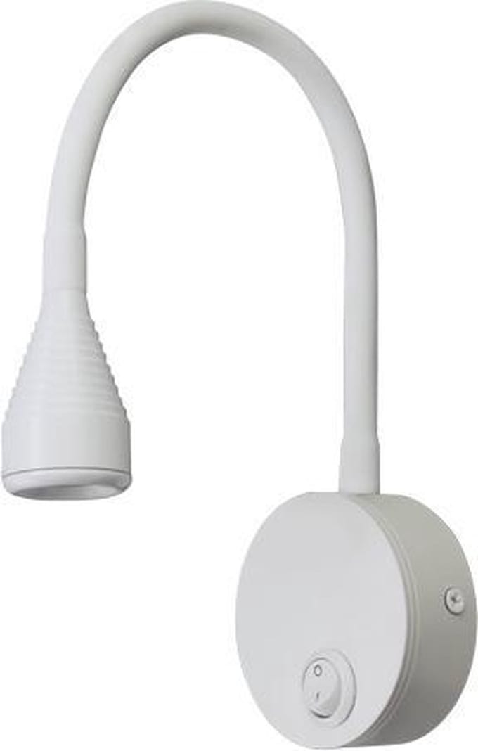 STRÜHM POLA Wandlamp - LED - 3,5W - 4000K - Flex - 1 Lichtpunt - Wit