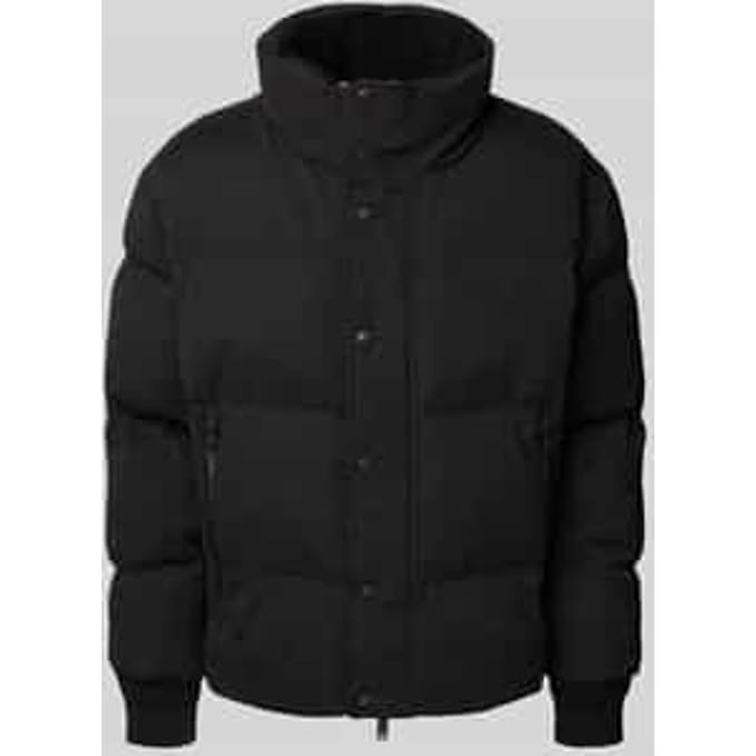 Regular fit gewatteerd jack met opstaande kraag, model 'OCAMP'
