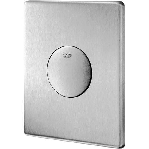 Grohe Skate Bedieningsplaat - enkelspoeling - verticaal/horizontaal - rvs