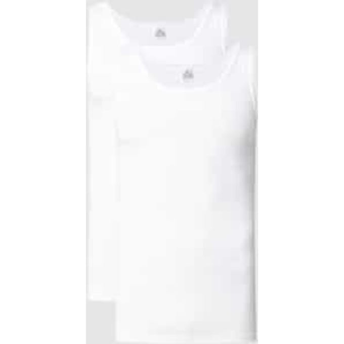 Gotzburg heren singlet O-hals (2-pack) - wit