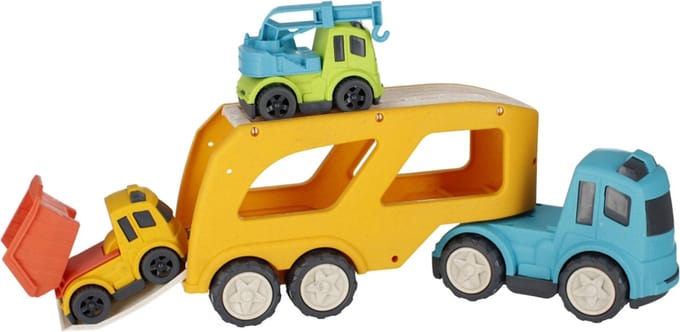 Vrachtwagen Sleepwagen Cartoon Bioplastik 18m+ MEGA CREATIVE