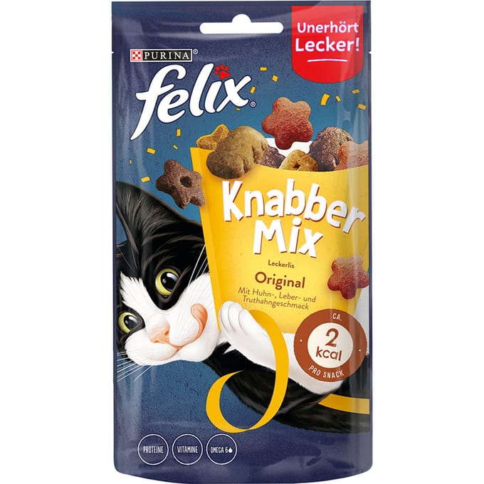 60g Knabbel Mix Original Felix Kattensnacks