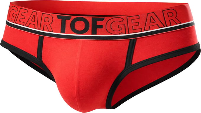 TOF Paris Champion Brief Red - MAAT S - Heren Ondergoed - Slip voor Man - Mannen Brief