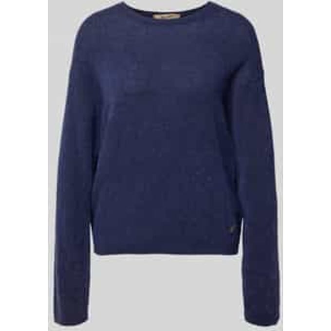 Gebreide pullover met verlaagde schouders model 'Mape'