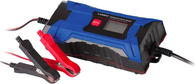 Acculader - Batterijlader - Voertuig Onderhoud - Microprocessor Gestuurd - 6/12V - Zwart