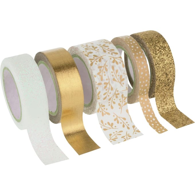 Decoratietapes "Effectmix", Glamour - Goud