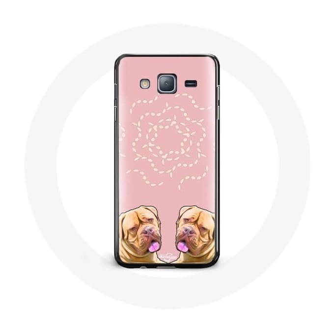 Coque pour samsung galaxy J5 2016 Dogue de Bordeaux symétrique photo