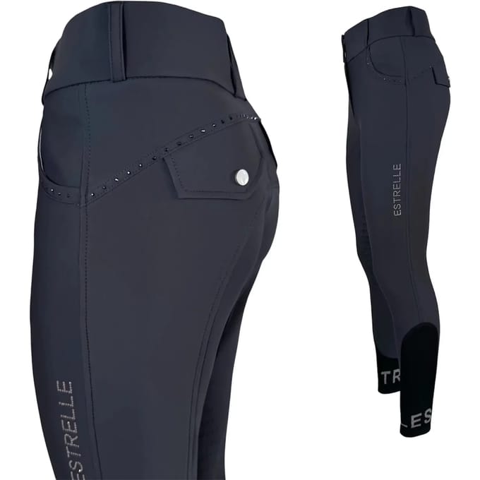 Damesbroek met volledige grip Estrelle Equestrian Signature SG