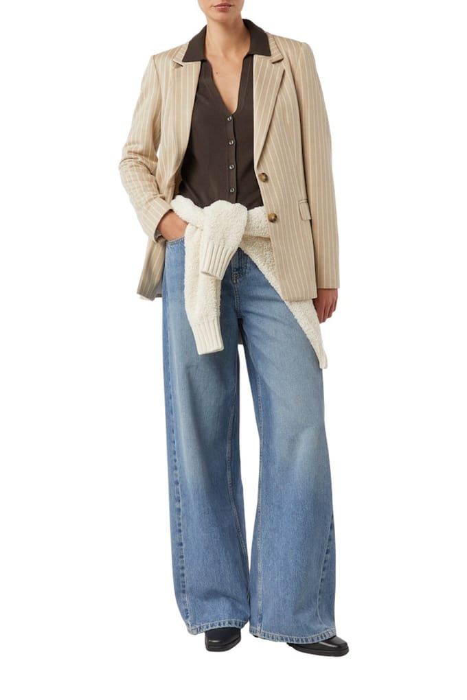 Licht gevoerde blazer dames COMMA