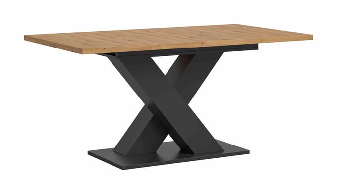 Motion uitschuifbare eettafel Artisan NB grijs NB - 90x150x76cm