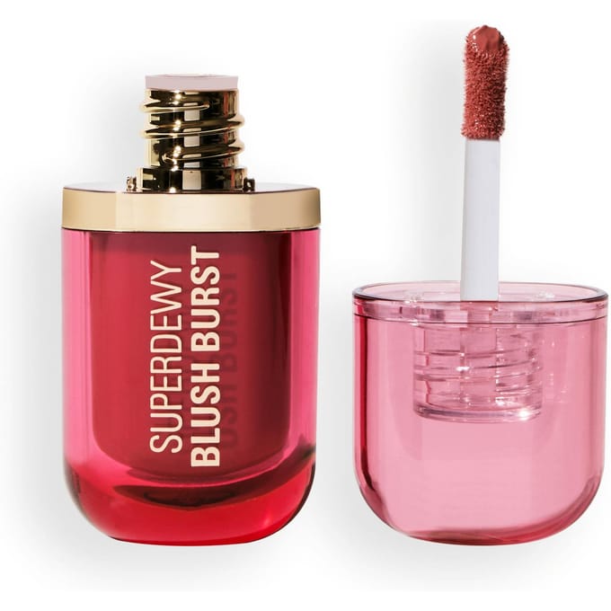 Revolution Superdewy Blush Plump Serum Liquid Blush Rose All Day Dusty Pink 4.2 ml