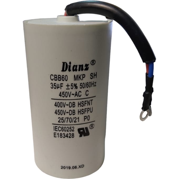 Capacitor 35 µf for 2.2kw moto