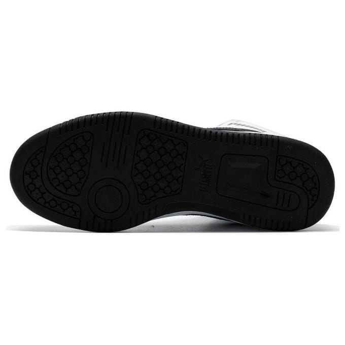 PUMA Rebound v6 Unisex Sneakers - Wit/Zwart
