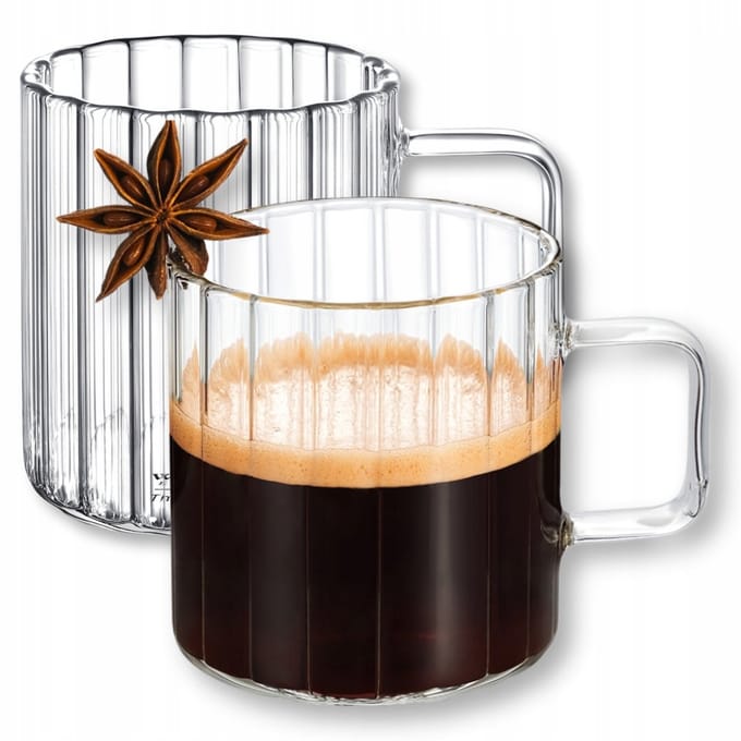 Wilmax Glasbeker 200 ml Borosilicaatglas Transparant WL-888614/A