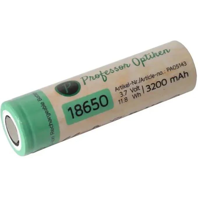 Batterij Professor Optiken Accu Lilo 18650