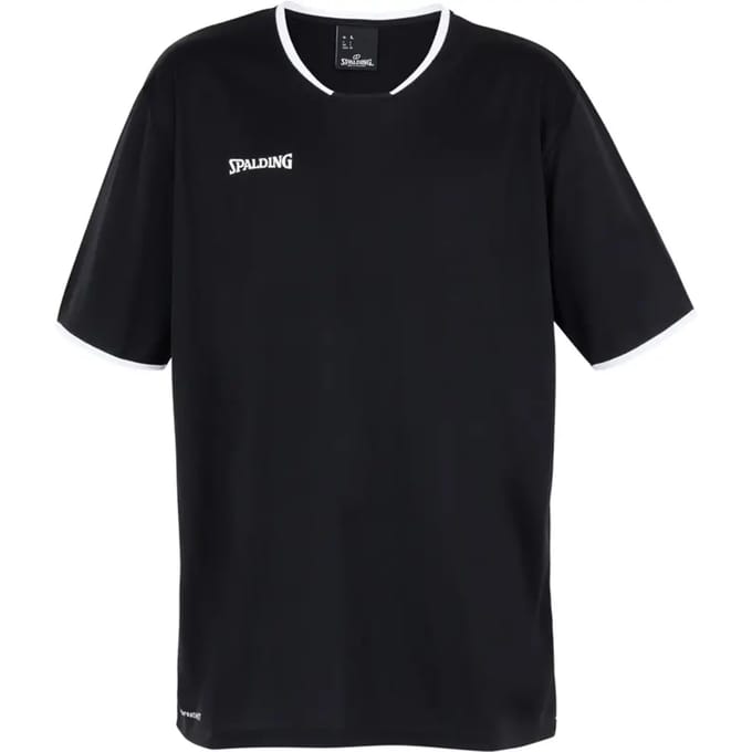 Move Shooting Shirt Korte Mouw Zwart/Wit