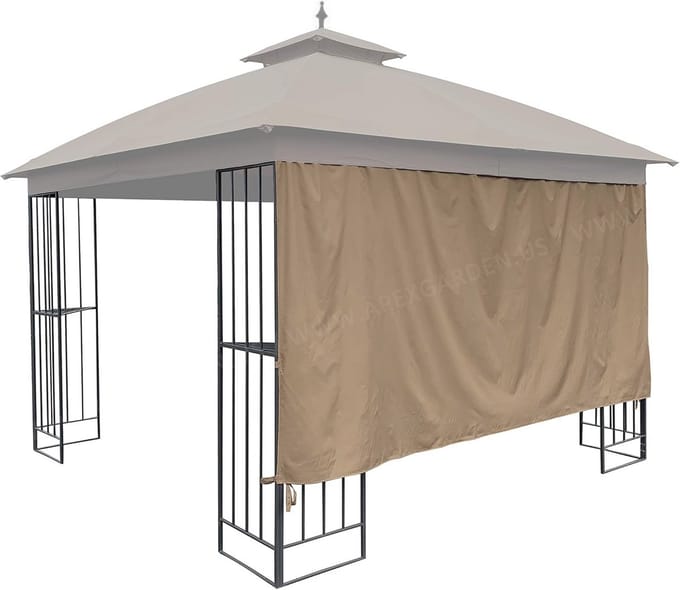10ft Privacypaneel voor Tuinhuisjes en Pergola's - Polyester en UV-Bescherming