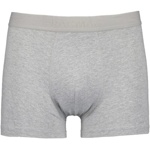 Ragman Ondermode Shorts 2Pack Fine Jersey Grijs Melange / male