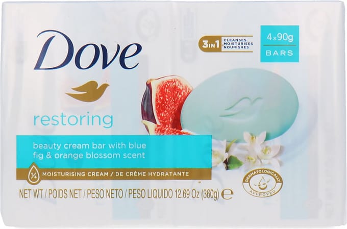 Dove - Zeeptablet - Go Fresh - Restore - 4x100g
