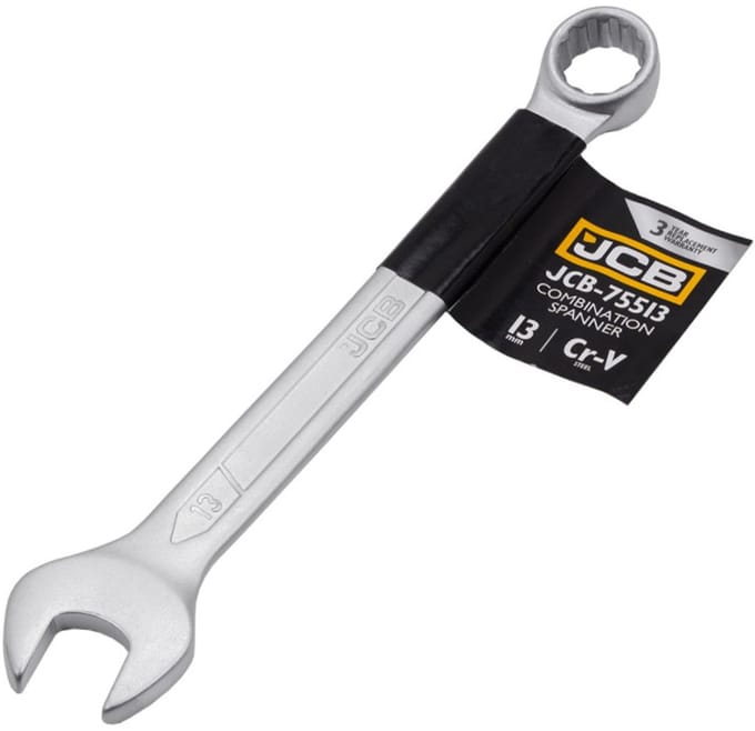 JCB - Pijpsleutelserie - Pijpsleutel - Staal - 13mm - Satijnen Afwerking