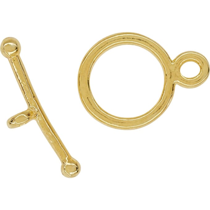 Knevelbevestiging filigraan - Goud