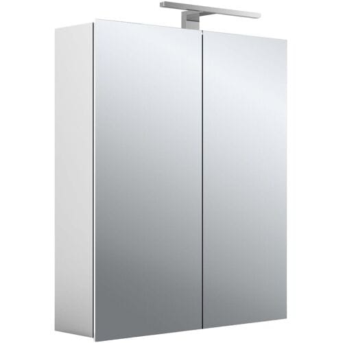 Emco asis mee LED light mirror cabinet 60 cm, with 2 doors 949805050