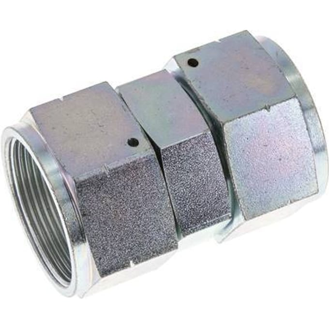 JIC  Fitting UN 1-7/8''-12 Staal 100bar