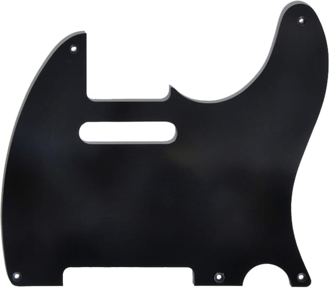 Göldo PGTBA Tele Bakelit Pickguard (Black) - Pickguard
