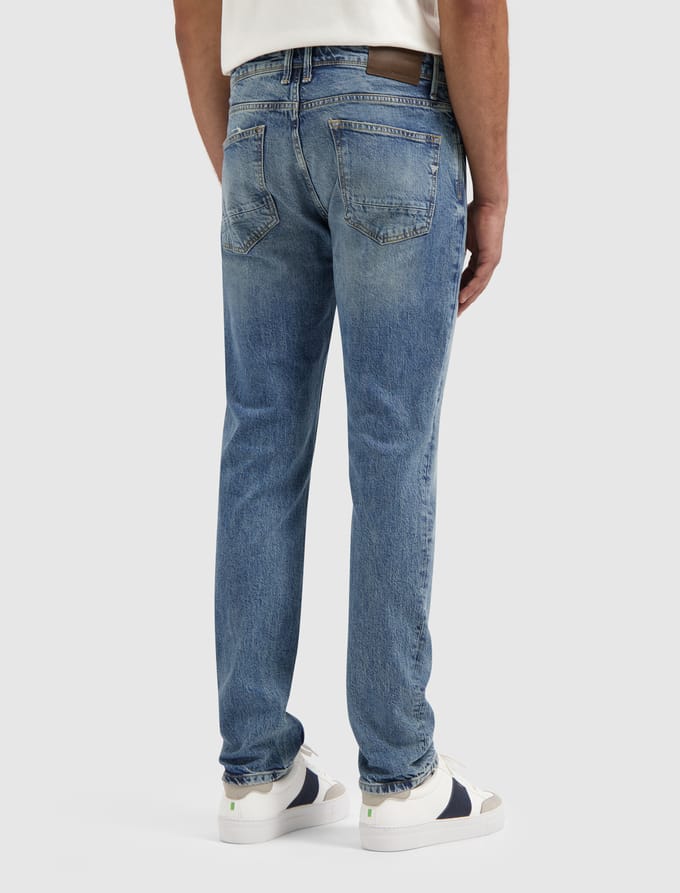 Pure Path The Ryan Slim Fit Jeans Denim Blue Green (W1537 - 88)