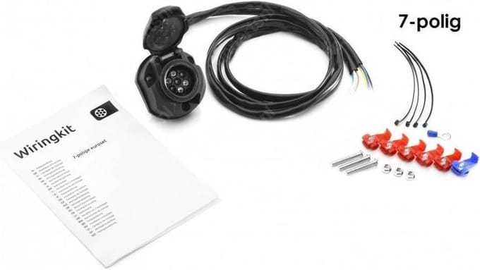 ProPlus Trekhaakkabelset - 7+1 polige stekker - 1,50 meter - Voor auto's zonder boardcomputer