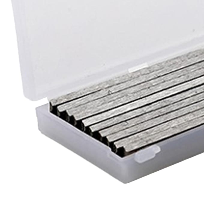 10 Pièces Lames de Rabot Acier Rapide Lames de Rabot Industrielles Couteaux pour Artisan gray