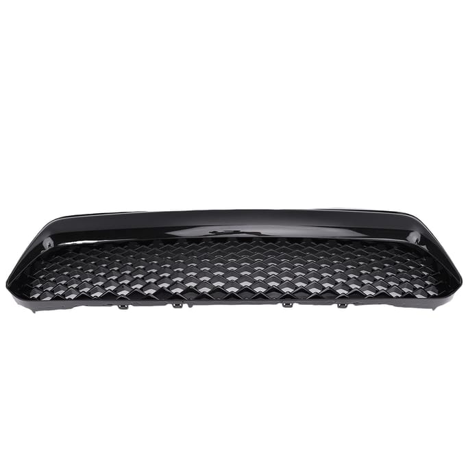 Gaas Voorbumper Bovenste Grille Stevig ABS Weerbestendig Voorste Bovenste Motorkap Grille Vervanging voor WRX gray