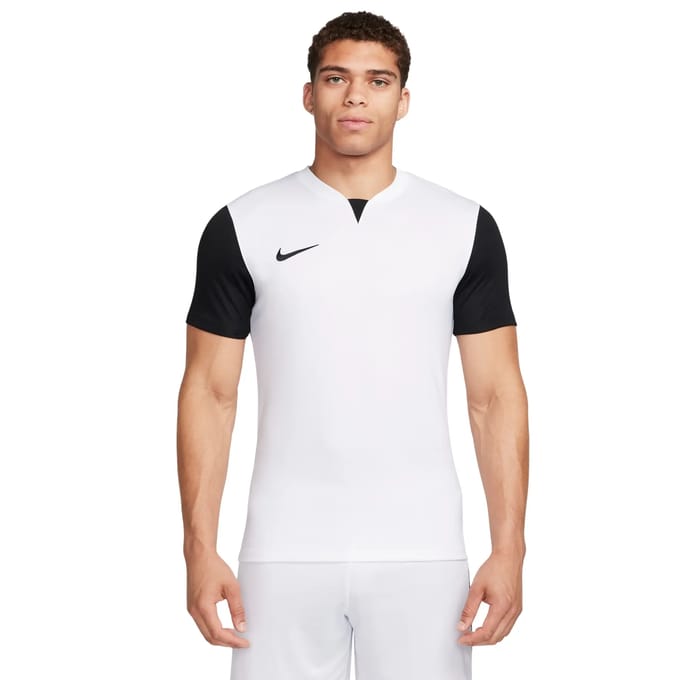 Nike Trophy V Dri-fit 0933 T-shirt Met Korte Mouwen Wit XL Man