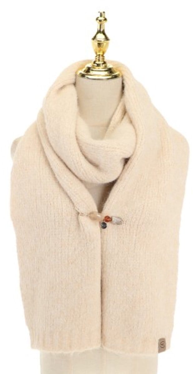 Sjaal - Arosa - Beige - 205 cm x 40 cm