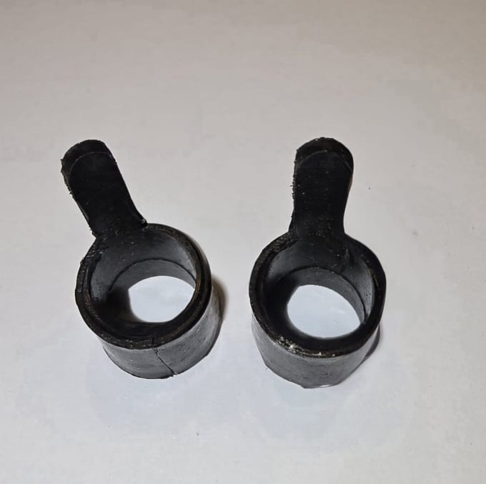 2x Lijn clip - lijnclip - lineclip - line clip - Small - rod - hengel - karper