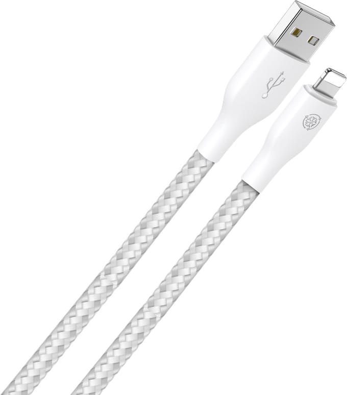Oplaadkabel - Geschikt voor iPhone Kabel 1 Meter - Wit - Geschikt voor Lightning naar USB Oplader Kabel