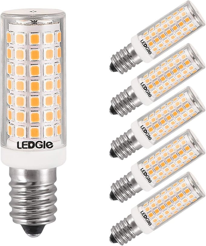 E14 LED Gloeilampen 8W Warm Wit - 700lm, 6 Stuks