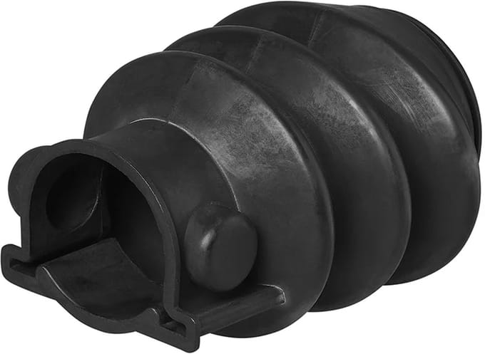 ProPlus Stofhoes voor Oplooprem 50/60 mm L=125 – Geschikt voor AL-KO – Beschermhoes voor Glijstang – Zwart