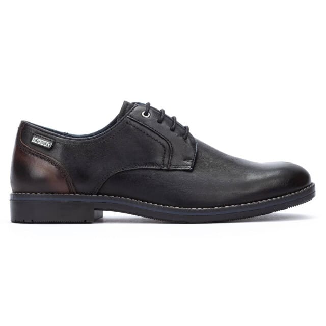 Pikolinos Leon - heren veterschoen - Zwart - maat 40 (EU) 6 (UK)