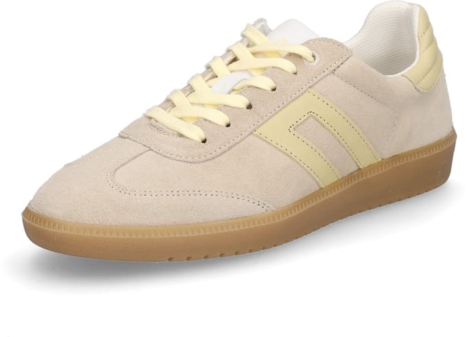 MIDS MORGAN dames sneaker zandkleurig