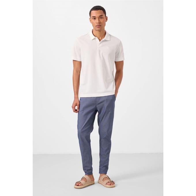 Heren Rechtlopende Gabardine Chino's
