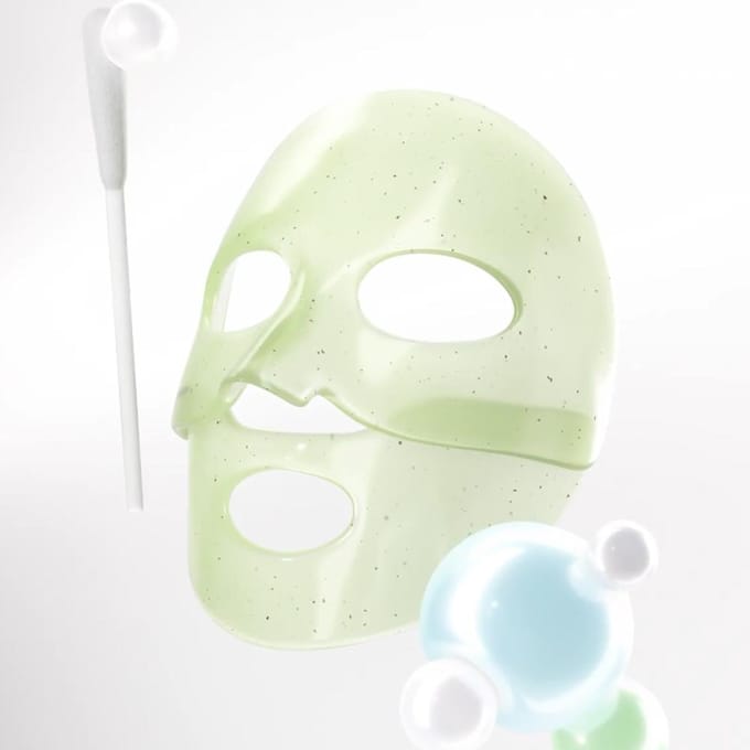 celimax - JIWOOGAE Cica Cool-Calming Gel Mask Set 34g x 4 sheets