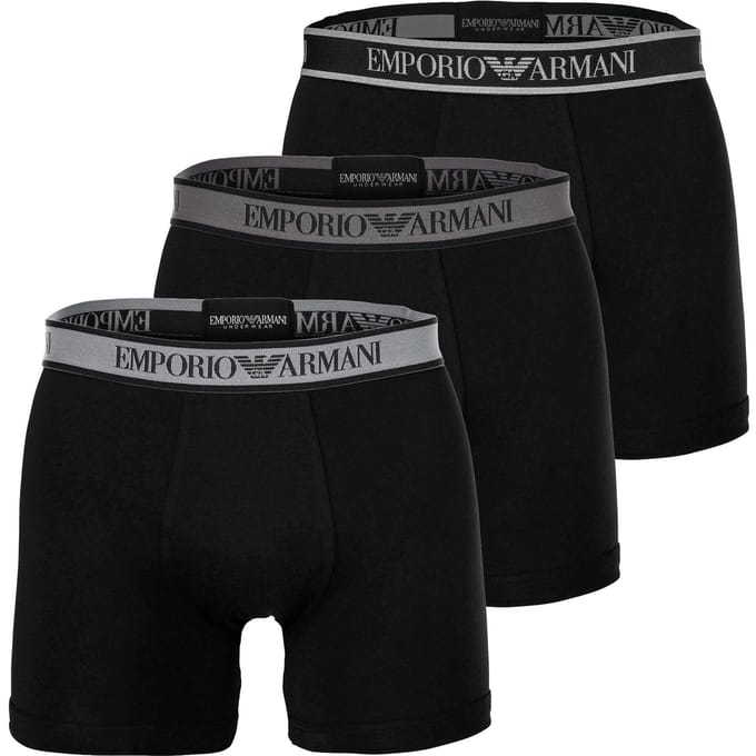 Emporio Armani Core Logoband Boxershorts Heren (3-pack) - Maat M