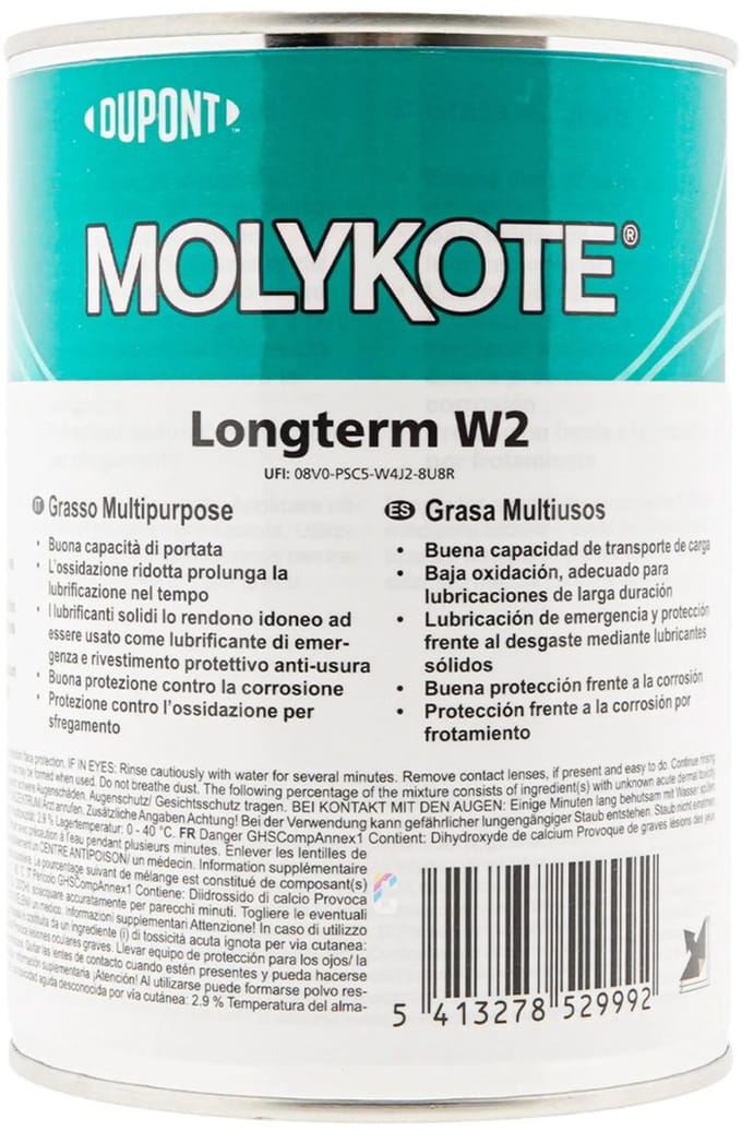 MOLYKOTE Longterm W2 Smeervet 1kg