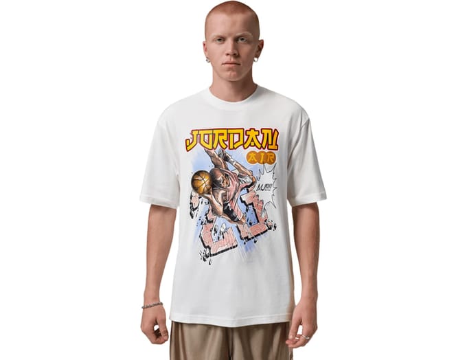 Jordan Brooklyn T-shirt Wit K133