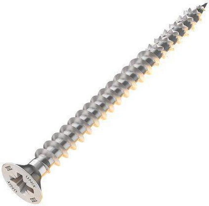 HECO-UNIX-Plus Spaanplaatschroef platkop 6.0 x 70 mm  [200] pozi.verz.